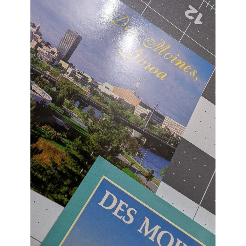 Des Moines Iowa City Post Cards Landscape lot of 5 unposted‎